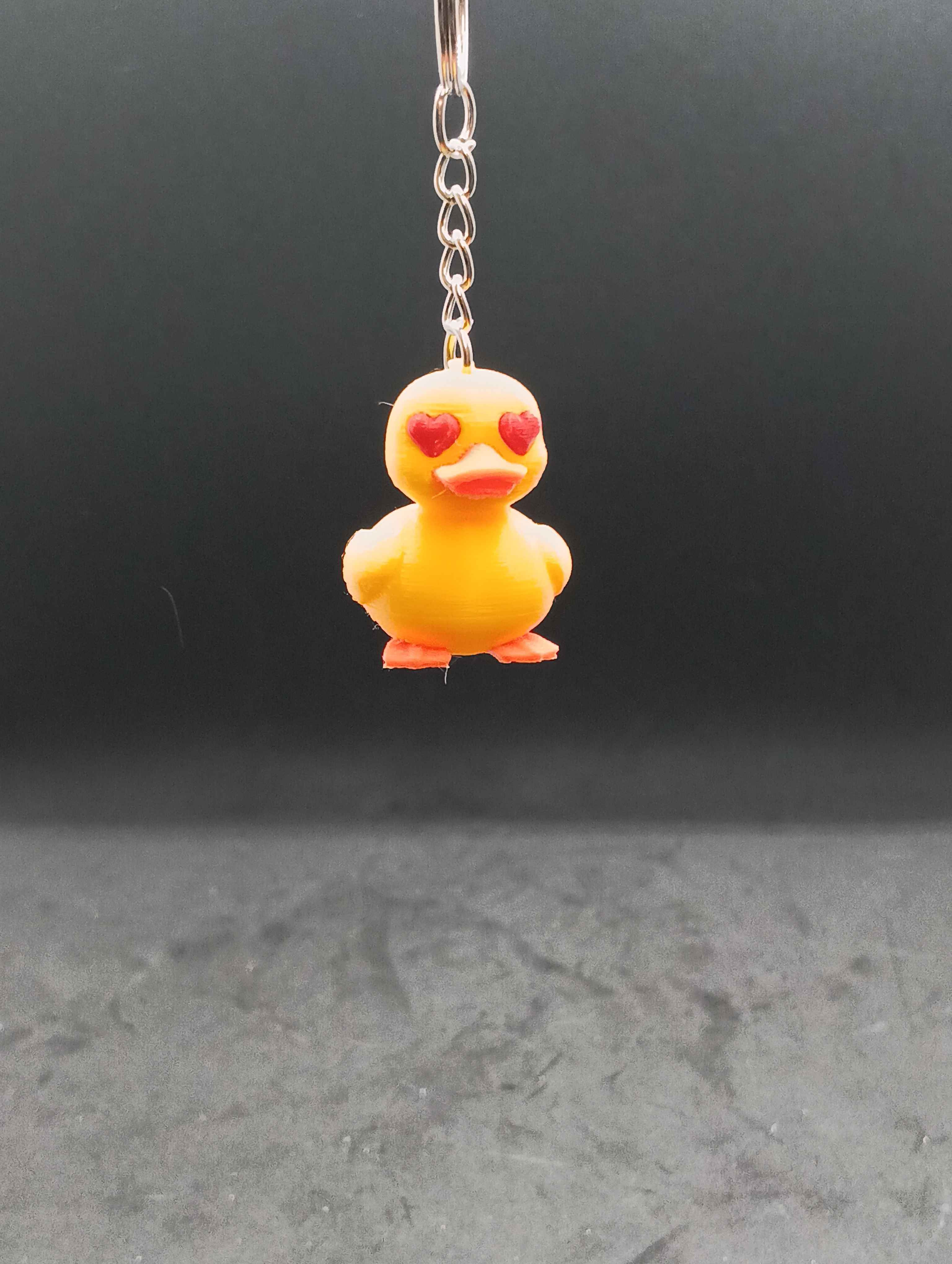 Porte clé Canard Love